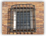Reja modelo castellana forjado Reja para ventana modelo castellana forjado