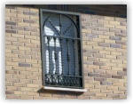 Rejas para ventanas en forja con arco Reja para ventana en forja con arco