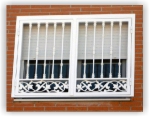 Rejas para ventana modelo macollas solera Reja para ventana modelo macollas solera