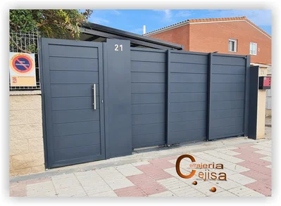 Corredera telescópica y peatonal A21G