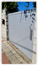 Puerta aluminio soldado A11.3G