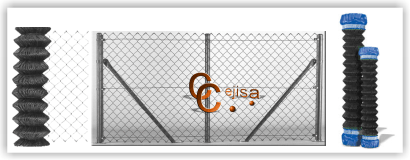 Postes galvanizados para malla de simple torsión Postes galvanizados para malla de simple torsión