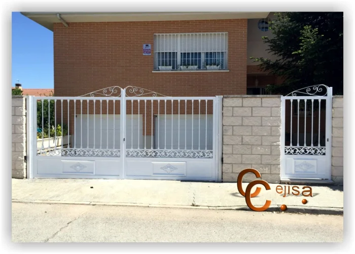 Puerta modelo forja moderna P43G