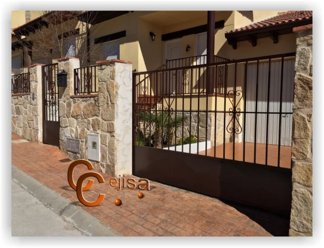 Cancelas para chalet adosado P34G