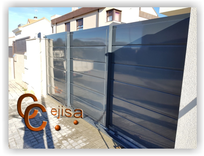 Puerta corredera telescópica P46G