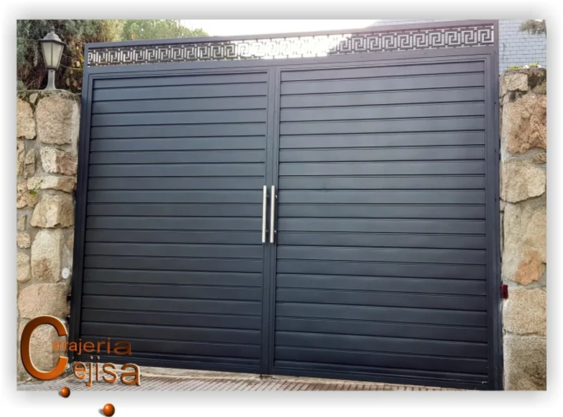 Puerta chapa acanalada P72G