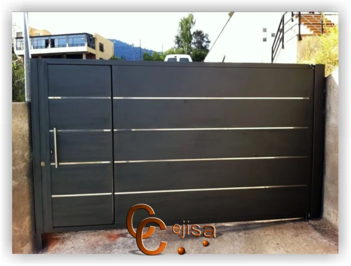 Puerta modelo chapa bandeja acero inox P44G