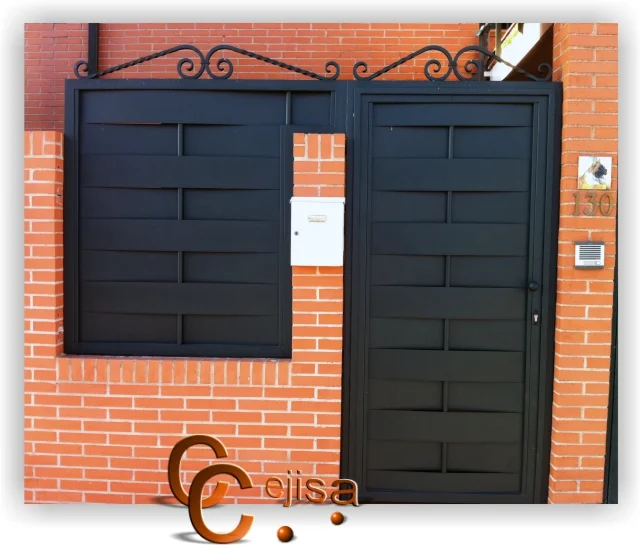Puertas modelo chapa entrelazada