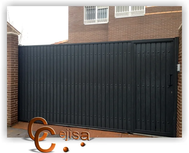 Puerta corredera modelo económico
