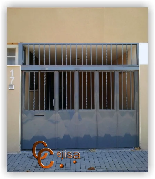Puertas metalicas apertura reducida