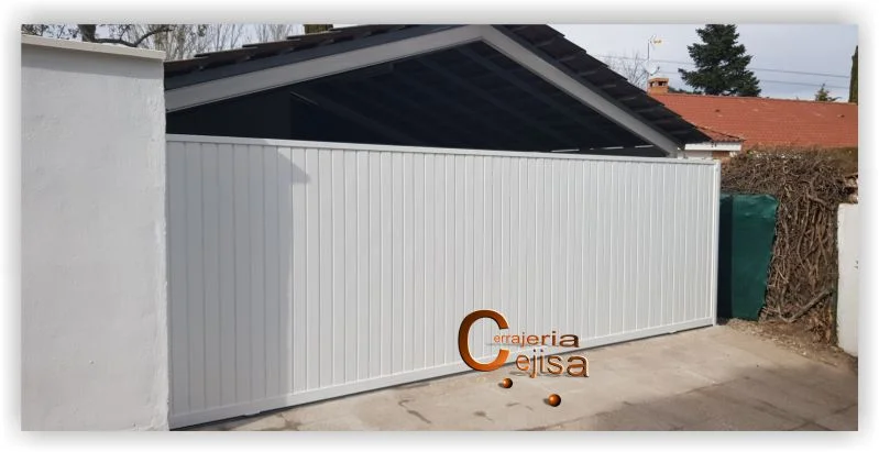 Puerta modelo chapa acanalada P48G