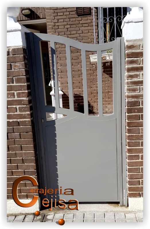 puerta peatonal diseno personalizado