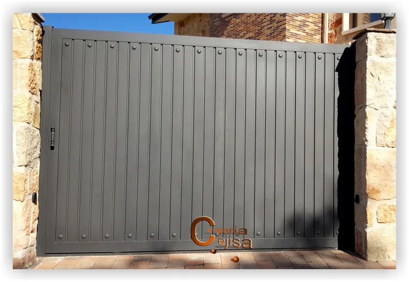 Puerta rustica economica P64G