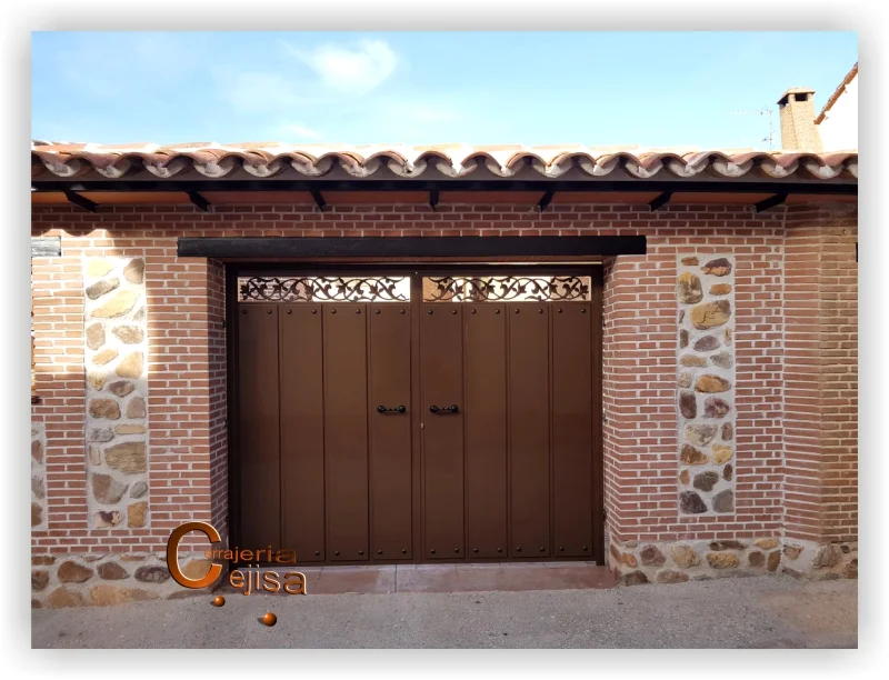 Puerta modelo rustico moderno P60G