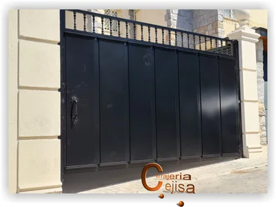 Puerta de garaje modelo rustica moderna P73G