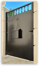 Puerta rustica moderna P73.4G