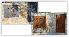 Puertas acero corten P84G