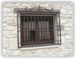 Rejas para ventanas en modelo forja castellano